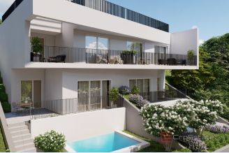 001 5474 30 Korcula Apartment house in the second row to the sea for sale