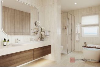 016 2053 36k Novi Vinodolski Penthouse with three terraces for sale