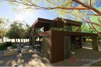 006 5482 30 Zadar area land with building permit and sea view for sale