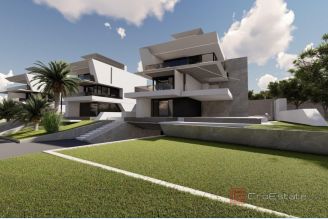 001 1023 63b Krk Two storey apartment with pool and sea view for sale