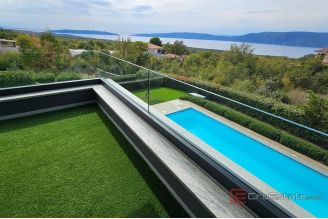015 1023 64 Krk Luxury villa with pool and sea view for sale