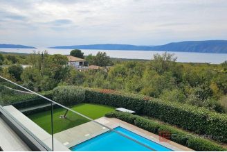 015 1023 64 Krk Luxury villa with pool and sea view for sale