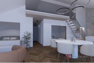 008 2022 486 Sibenik luxury apartment with sea view for sale