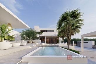 001 2060 03 Rogoznica Modern villa with pool and panoramic sea view for sale