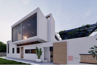 015 2060 03 Rogoznica Modern villa with pool and panoramic sea view for sale