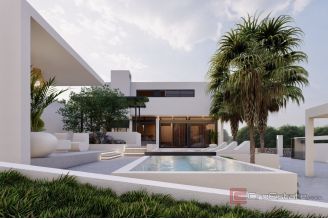 015 2060 03 Rogoznica Modern villa with pool and panoramic sea view for sale