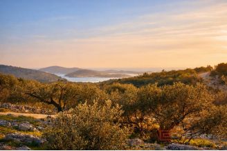 015 2060 03 Rogoznica Modern villa with pool and panoramic sea view for sale