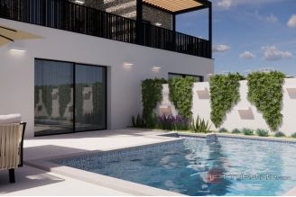 008 2031 239 Umag modern semi detached house with pool for sale