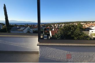 009 1021 52 Krk apartment with big terrace and sea view for sale
