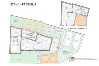 013 5491 30 Sibenik Newly built apartments with three residential units for sale