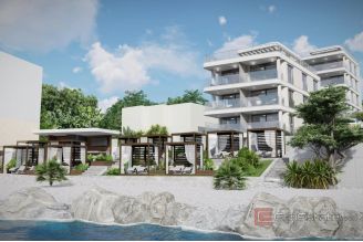 013 2035 355 Trogir modern two bedroom apartment by the sea for sale