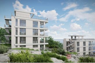 013 2035 355 Trogir modern two bedroom apartment by the sea for sale