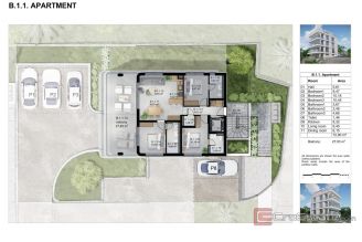 014 2035 361 Trogir Three bedroom apartment with a sea view for sale