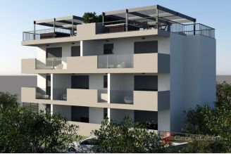 009 2035 365 Ciovo Two bedroom penthouse with roof terrace and a sea view for sale