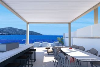 001 2022 490b Primosten Luxury apartment with pool and garden for sale