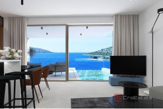 007 2022 490b Primosten Luxury apartment with pool and garden for sale