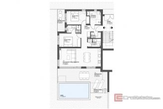 007 2043 209 vodice new apartment with swimming pool for sale