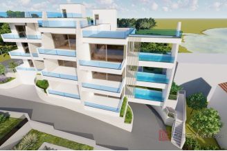 009 2022 490d Primosten luxury apartment with a pool by the sea for sale