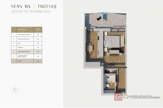 016 2031 252 Split Pazdigrad Spacious one bedroom apartment for sale