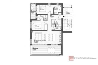 007 2043 212 Vodice Apsrtment in a new building with a sea view for sale