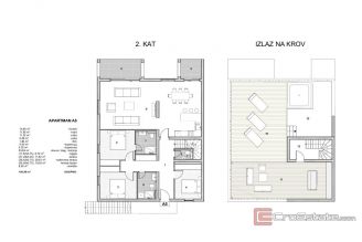 020 2035 378a Ciovo luxury three bedroom penthouse for sale