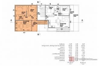 005 2022 494c Zadar area luxury penthouse with roof terrace and infinity pool for sale