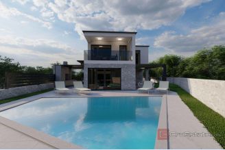 001 1023 68 Krk modern house with pool in an attractive location for sale