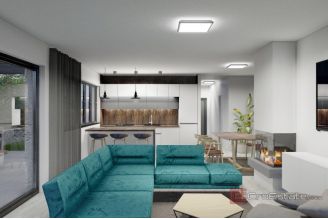 009 1023 68 Krk modern house with pool in an attractive location for sale