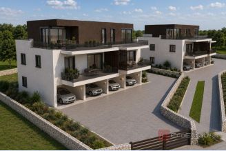 001 2022 495c Sibenik modern two bedroom apartement with terrace for sale