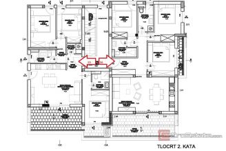 011 2021 430a vodice modern apartment with roof terrace for sale