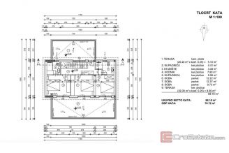 013 1023 69 Krk modern house with pool in a quiet location for sale