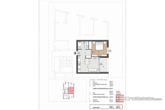 004 1033 04 Zadar Bokanjac modern one bedroom apartment with roof terrace for sale