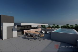 010 2047 136 Zadar penthouse with pool and roof terrace for sale