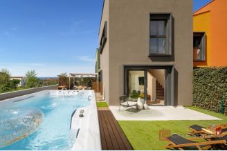 001 1014 58 Porec modern house with sea view for sale
