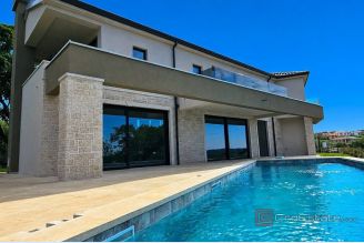 001 1014 60 Porec modern villa with sea view for sale
