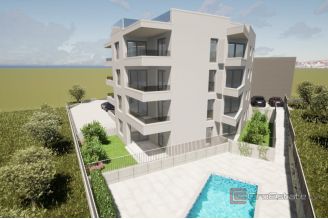012 2035 393f Ciovo modern two bedroom apartment with sea view for sale