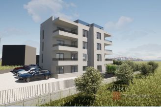 001 2035 393i Ciovo modern two bedroom apartment with roof terrace for sale