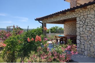 012 1021 73 Krk Villa with panoramic seaview for sale