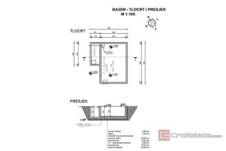 011 1021 74 Krk Stone house with pool for sale