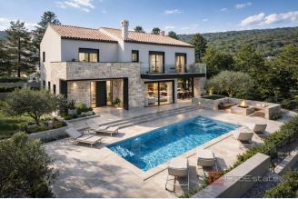 001 1021 77 Krk modern house with sea view for sale
