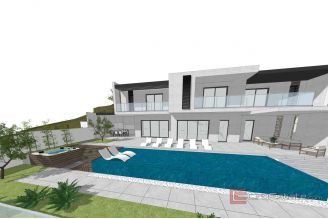 006 5538 30 Omis Building land with open sea view for sale