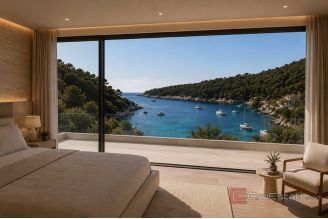 004 4822 30 Korcula Building land in the first row to the sea for sale